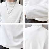 2025年 12月 1 日   DSJD A243 #M22  偏修身半高領長袖tee   JJ