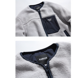 2025年 12月 1 日  XHP 27-1 #URMA47   撞色口袋羊羔毛外套