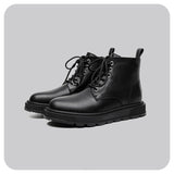 DSJD A258 # QL4513   簡約黑色皮靴 鞋