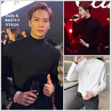 2025年 12月 1 日   DSJD A243 #M22  偏修身半高領長袖tee   JJ