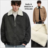 2025年 12月 1 日   XHP B031#2595    可拆帽帽領外套