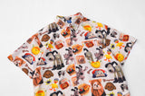 YIJIA #  5509   卡通狗圖案短袖shirt