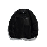 2025年 12月 1 日  XHP 27-1 #URMA47   撞色口袋羊羔毛外套