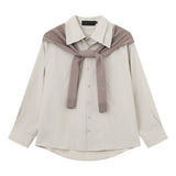 2026年  03月 1 日    DSJD A486# CL191  假兩件連綁毛衣shirt衫襯衣 JJ