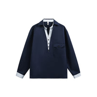 2025年 11月 1 日   DSJD A003 #HS2380    假兩件長袖shirt