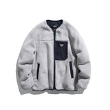 2025年 12月 1 日  XHP 27-1 #URMA47   撞色口袋羊羔毛外套