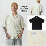 2025年 06月 1 日   YEREN #YR9936   暗紋短袖shirt  JJ