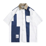 BT #   撞色領 間條短袖shirt JJ