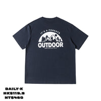 2025年 08月 1 日   XHP 26 # T817  OUTDOOR 字母 Tee JJ