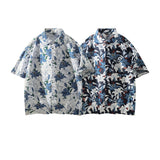 2025年 05月 1 日   DSJD A102 # X6050  花圖案短袖shirt