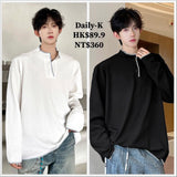 2025年 10月 1 日   DSJD A170# T138  暗紋長袖Tee JJ