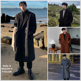 DSJD A152 # F306   雙排扣中長外套 JJ2