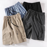 MULANSI#DK318  兩側口袋短褲