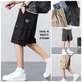 MULANSI#DK318  兩側口袋短褲