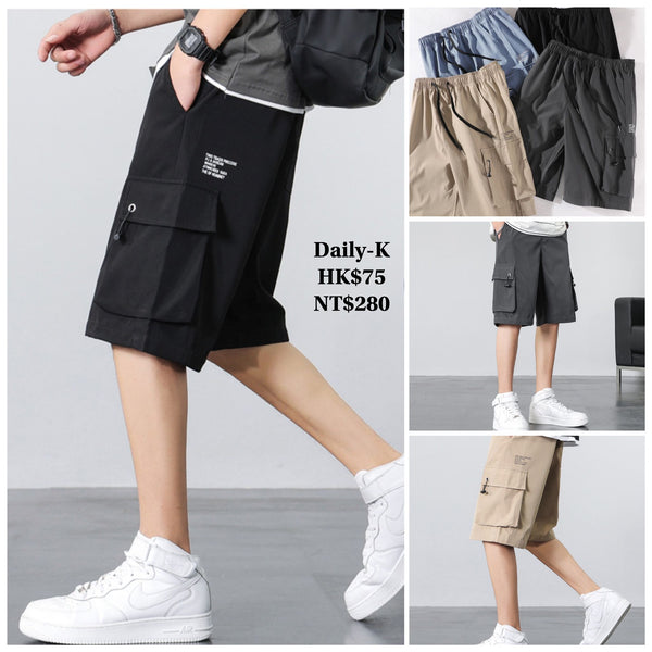 MULANSI#DK318  兩側口袋短褲