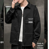 KXP#G77   英文字 修身長袖shirt    JJ