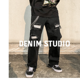 MUJIREN#Z03   送掛鏈   穿窿款黑色牛仔褲