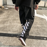 MUJIREN#Z03   送掛鏈   穿窿款黑色牛仔褲