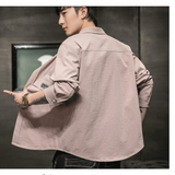 KXP#G77   英文字 修身長袖shirt    JJ