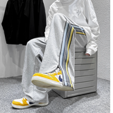 DSJD A001# K23019   兩側彩色間長褲