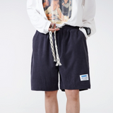 DSJD A028# DK22W05    英文標籤LOGO短褲