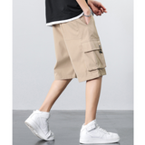 MULANSI#DK318  兩側口袋短褲