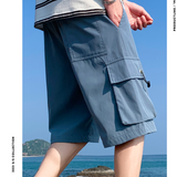 MULANSI#DK318  兩側口袋短褲