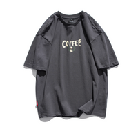  XHP 27 #T692   COFFEE 英文字短袖Tee