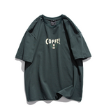  XHP 27 #T692   COFFEE 英文字短袖Tee