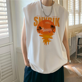 DSJD B371# BX330   夏威夷圖案背心 JJ2