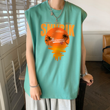 DSJD B371# BX330   夏威夷圖案背心 JJ2