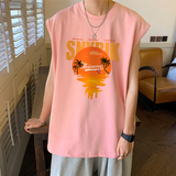 DSJD B371# BX330   夏威夷圖案背心 JJ2