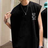 DSJD B371#BX343   熊仔圖案背心 JJ2