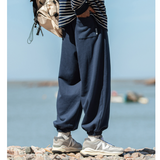 XHP 10#JA2128     英文字logo衛褲束腳褲