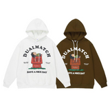 MRSC#  D1223   偏寬鬆卡通男孩連帽衛衣