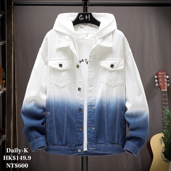 NISHIBEI#A1718     撞色牛仔外套  JJ2