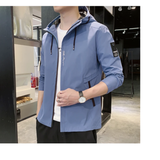 SHANGDU#JK-2089  簡約連帽風衣外套    JJ2