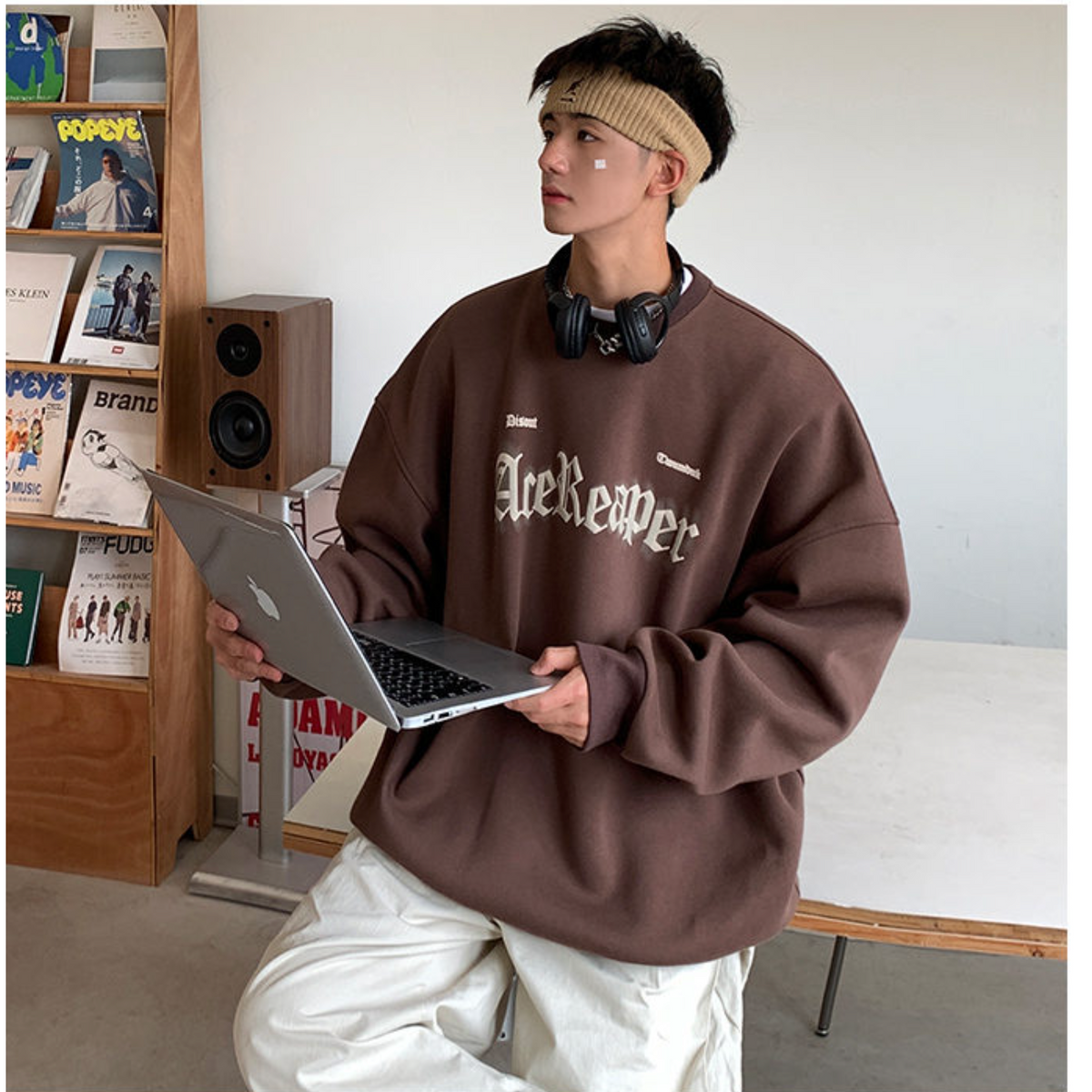DSJD A003# HW3302 英文字圓領衛衣 JJ – Daily-K Webstore