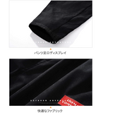 CANQI # S116   紅色英文字9分褲